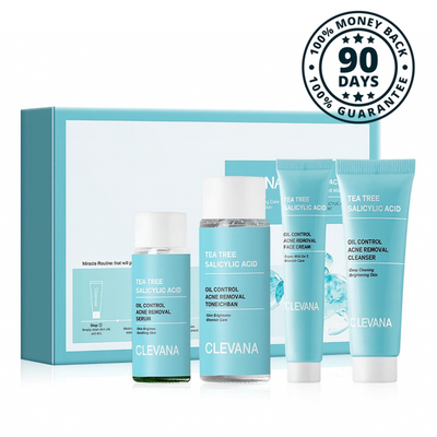 Clevana Oil Control Acne Removal Cream – Adult Acne Treatment with Tea Tree & Salicylic Acid